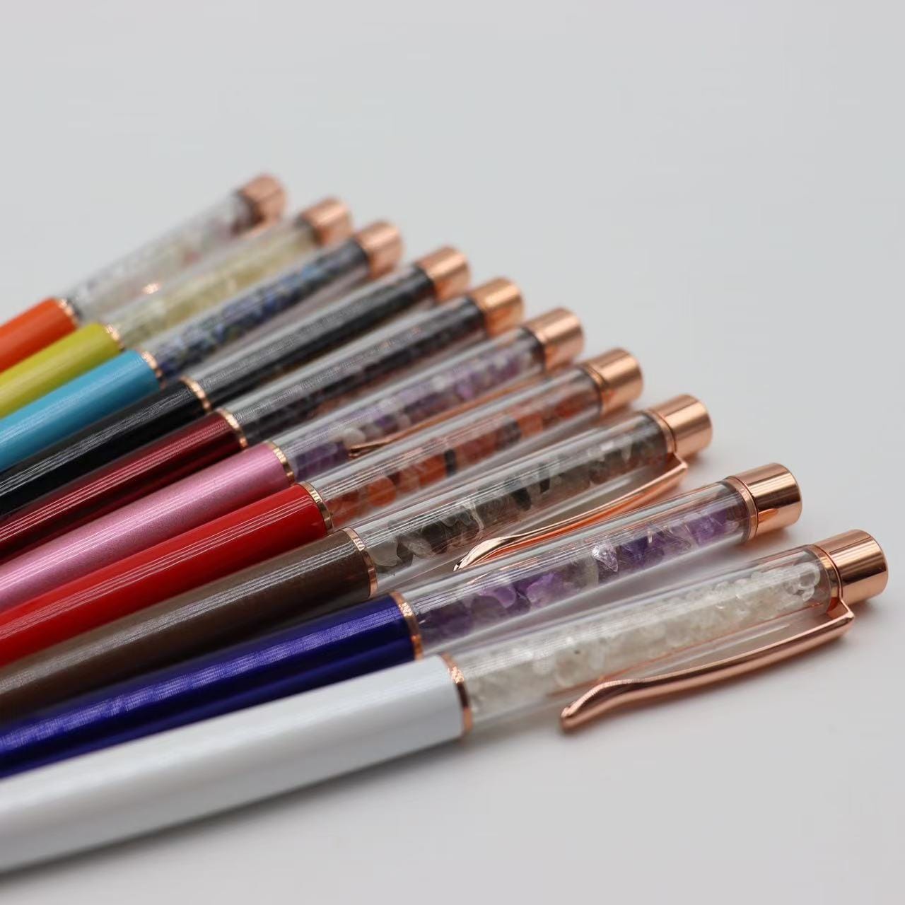 Crystal chips pens Crystal chips pens